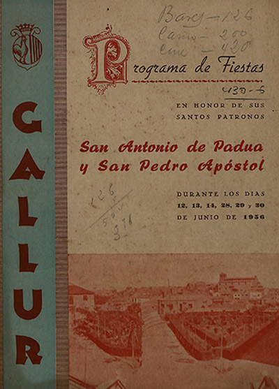 Fiestas en honor de San Antonio y San Pedro  
